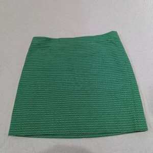 J. Crew Emerald Mini Skirt